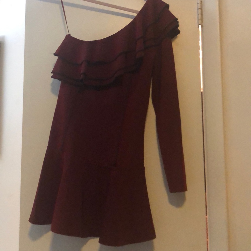 NEW**The Room Ruffle Mini Dress - Picture 2 of 2